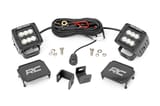 LED Light Kit | Ditch Mount | 2" Black Pair | Flood | Toyota Tundra (22-26) view 1
