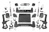Rough Country 6 Inch Lift Kit | Mono Leaf Rear | Diesel | Chevy Silverado 1500 4WD (22-24) view 1