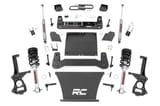 Rough Country 6 Inch Lift Kit | Mono Leaf Rear | N3 Struts | Chevy Silverado 1500 (22-24) view 1