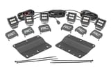 LED Light Kit | Fog Mount | Triple 2" Black Pair | Flood | Ford Bronco (21-26) view 1