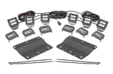 LED Light Kit | Fog Mount | Triple 2" Black Pair | Spot/Flood | Ford Bronco (21-26) view 1