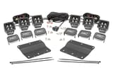 LED Light Kit | Fog Mount | Triple 2" Black Pair | Amber DRL | Ford Bronco (21-26) view 1
