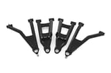 Rough Country Black Aluminum Control Arms | 2" Forward Offset | Polaris Ranger XP 1000 view 1
