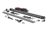 30" Single Row Light Mount | Front | Black Series | White DRL | Polaris RZR Turbo R view 1
