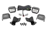 LED Light Kit | Rear Mount | 3" Chrome Pair | Wide Angle | Segway 570 F view 1