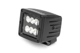 2 Inch Black Series LED Light Pods | Pair | Flood view 3