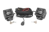 2 Inch Black Series LED Light Pods | SAE Fog | Pair view 1