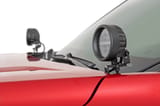 LED Light Kit | Ditch Mount | Black Series Round | 3.5 Inch | Amber DRL | Toyota Tacoma (24-26) view 3