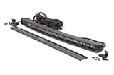 30 Inch Black Series LED Light Bar | Curved | Single Row | Cool White DRL view 1
