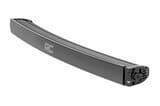 30 Inch Black Series LED Light Bar | Curved | Single Row | Cool White DRL view 3