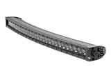 30 Inch Black Series LED Light Bar | Curved | Single Row | Cool White DRL view 2