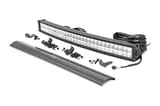 30 Inch Chrome Series LED Light Bar | Curved | Dual Row | Cool White DRL view 1