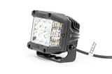 3 Inch Chrome Series LED Lights | Wide Angle Osram | Pair view 2