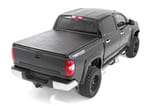 Soft Tri-Fold Bed Cover | 5'7" Bed | No OE Rail | Toyota Tundra (07-21) view 2