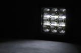 4 Inch Chrome Series LED Light Pods | Square | White DRL | Pair view 3