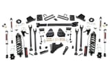 Rough Country 6 Inch Lift Kit | Diesel | 4-Link | FR D/S | C/O V2 | Ford F-250/F-350 Super Duty (17-22) view 1