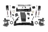 Rough Country 5 Inch Lift Kit | Alum/Stamp Steel | N3 Struts | Chevy/GMC 1500 (14-18 & Classic) view 2