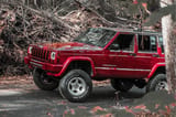 Rough Country 4.5 Inch Lift Kit | RR springs | Jeep Cherokee XJ 2WD/4WD (1984-2001) view 4