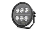 Black Series Halo LED Light Pair | White/Amber DRL | 6.5 Inch | Round view 4