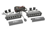 6 Inch Black Series LED Light Bar | Single Row | Pair view 1