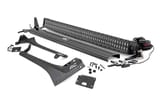LED Light Kit | Windshield Mount | 50" BLK Dual Row | Jeep Gladiator JT/Wrangler JL (18-26) view 1