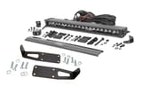 LED Light Kit | Bumper Mount | 20" Black Single Row | White DRL | Ram 2500 (03-18)/3500 (03-18) view 1