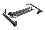 LED Light Kit | Windshield Mount | 50" Black Dual Row | Jeep Wrangler JK (07-18) view 1