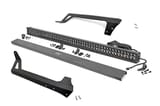 LED Light | Windshield Mnt | 50" Black Dual Row | Amber DRL | Jeep Wrangler JK (07-18) view 1