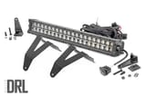 LED Light Kit | Bumper Mount | 20" Black Dual Row | White DRL | Ram 1500 (19-24) view 1