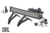 LED Light Kit | Bumper Mount | 20" Black Dual Row| Amber DRL | Ram 1500 (19-24) view 1