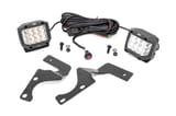 LED Light Kit | Ditch Mount | 3" Chrome Wide Angle Pair view 1
