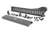 20 Inch Black Series LED Light Bar | Dual Row | Cool White DRL view 1
