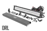 20 Inch Chrome Series LED Light Bar | Dual Row | Cool White DRL view 1