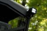 LED Light | Cab Mount | 2" Black Pair | Flood | Can-Am Defender HD 5/HD 8/HD 9/HD 10 view 5