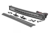 LED Light Kit | Bumper Mount | 30" Black Dual Row | White DRL | Toyota 4Runner (14-20) view 1
