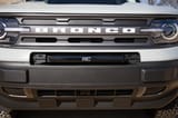 20 Inch Black Series LED Light Bar | Single Row | Cool White DRL view 6