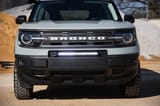 LED Light Kit | Bumper Mount | 20" Black Single Row | White DRL | Ford Bronco Sport (21-26) view 6