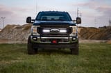 LED Light Kit | Grille Mount | 10 Inch Black | Slimline | Ford F-250 Super Duty (20-22) view 4