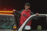 Rough Country Hoodie | Heater | Red/Gray | LG view 5