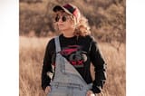 Rough Country T-Shirt | Long Sleeve | Vertex | Black | SM view 4