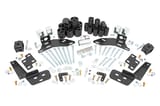 Rough Country Body Lift Bumper Brackets | FR & RR | 3 Inch Lift | Chevy C1500/K1500 Truck (88-94) view 1