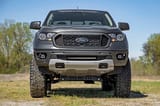 LED Light Kit | Bumper Mount | 6" Black Slimline Pair | Ford Ranger (19-23) view 3