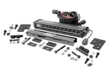 LED Light Kit | Bumper Mount | 12" Black Single Row | Polaris Ranger XP 1000 view 1