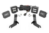 LED Light Kit | Ditch Mount | 2" Black Pair | Spot | Chevy Silverado 1500 (99-06)/Tahoe (00-06) view 1