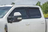 Side Window Deflectors | Tape On Rain Guard | Ford F-150/Lightning/F-250/F-350/Raptor (15-26) view 6