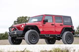 Rough Country 4 Inch Lift Kit | Long Arm | Jeep Wrangler Unlimited 2WD/4WD (2007-2011) view 6