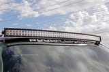 LED Light Mount | Upper Windshield | 50" Curved | Chevy/GMC 1500/1500 SUV/2500HD/3500HD (07-14) view 3