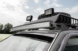 LED Light Mount | Upper Windshield | 50" Curved | Jeep Grand Cherokee ZJ (93-98) view 1