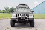 LED Light Mount | Upper Windshield | 50" Curved | Jeep Grand Cherokee ZJ (93-98) view 5