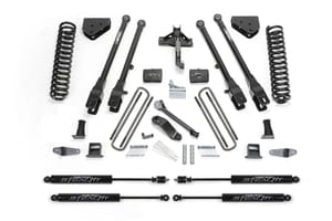 Fabtech 6" 4 Link System with Stealth Shocks